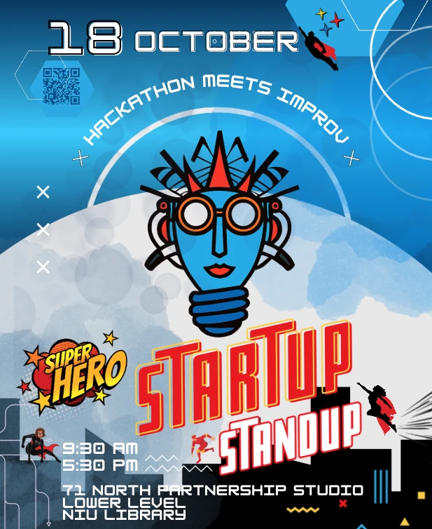 Come Join Us for Startup Standup, Hackathon Meets Improv